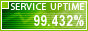 Click to see real-time uptime stats iPage Uptime Stats