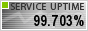 Monitoraggio del sito web effettuato da ServiceUptime