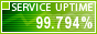 Click to see real-time uptime stats Web Hosting Hub Uptime Stats